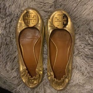 Size 7 Tory Burch flats.